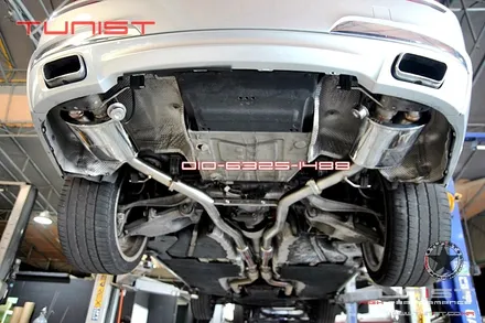 bmw 750li 듀얼 가변배기 작업으로 amg같은 배기음 만들기 / 안산 상록