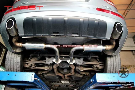 아우디 q7 4.2tdi 커스텀 듀얼배기 장착후 변화 가~ / 안산 상록