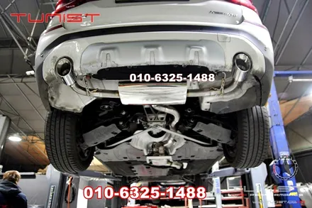 bmw x3 20d 디젤 배기튜닝은 듀얼배기 직관으로 하면 된다 / 안산 상록