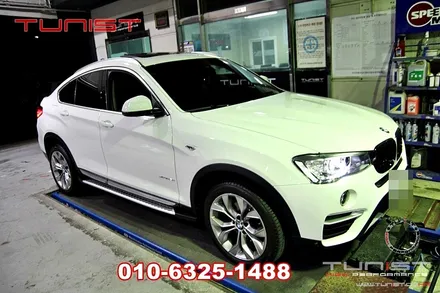 BMW X4 순정형 듀얼배기 그리고 가상배기음 소리박 장착 (안산 배기튜닝) / 안산 상록