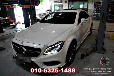 벤츠 cls400 amg배기음 튜닝 듀얼 가변배기 안산 배기튜닝 / 안산 상록