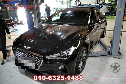 제네시스 g70 2.0 터보 싱글 가변배기 배기튜닝 / 안산 상록