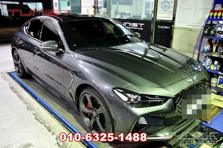 제네시스  g70 3.3 스팅어는 무조건 해야 하는 듀얼 가변배기 배기튜닝 / 안산 상록