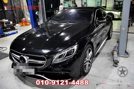벤츠 S63AMG 중간 소음기 간단하게 직관으로 만들어 보자~ / 안산 상록