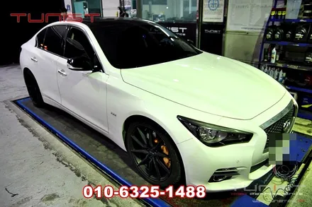 인피니티 q50 2.2디젤 가상배기음 엑티브 사운드 소리박 / 안산 상록