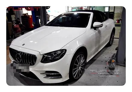 벤츠 w213 e450 카브리올레 2가지 배기음 듀얼 가변배기[안산배기튜닝] / 안산 상록