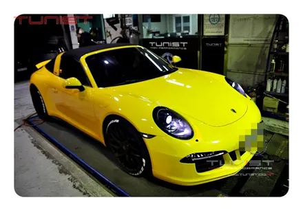 포르쉐 911타르가 4 gts 듀얼 가변배기 배기튜닝 / 안산 상록