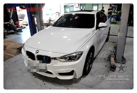 BMW 3시리즈 F30 320D 커스텀 듀얼배기 직관 디젤 배기튜닝 / 안산 상록