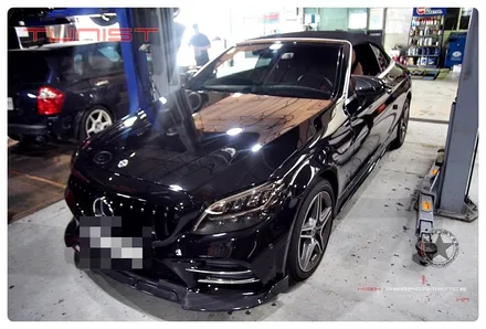 벤츠 w205 c카브리올레 가변배기 2가지 배기음 사운드 배기튜닝[안산 가변배기] / 안산 상록