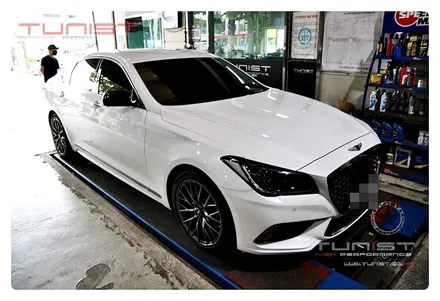 제네시스 G80 스포츠 3.3T 가변배기 배기튜닝 / 안산 상록