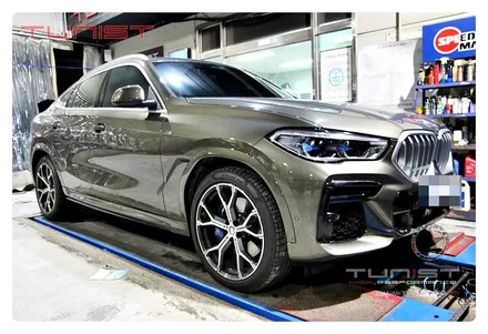 bmw g06 x6 50d 디젤 배기튜닝 액티브 사운드 저스트 가상배기음 / 안산 상록