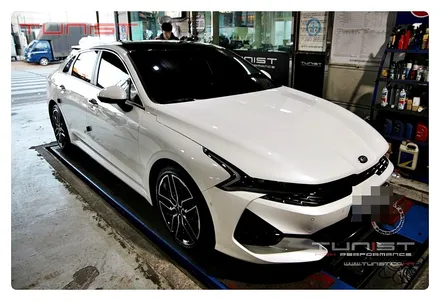 안산전문 튜닝샾~! K5 DL3 1.6터보 가변배기 배기튜닝 AMG 사각팁 / 안산 상록