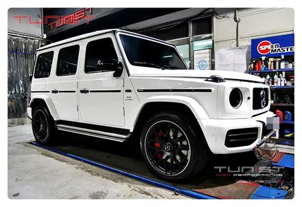 벤츠 지바겐 W463B G63AMG  브라부스 스타일  가변배기 배기튜닝 / 안산 상록구