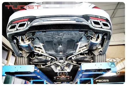 벤츠 W222 S400 가변배기 배기튜닝 2가지 배기음 AMG사운드 / 안산 상록구