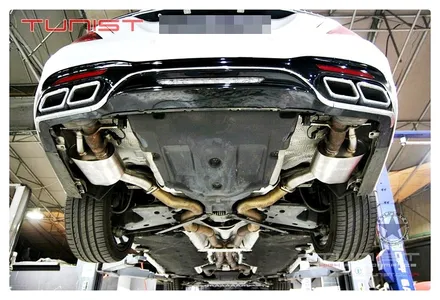 벤츠 W222 S63 AMG 후기형 고성능 가변배기 배기튜닝 강력한 AMG 배기음 튜닝 / 안산 상록