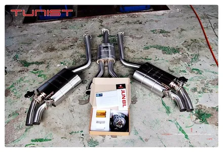 구조변경 면제 합법적인 배기튜닝 제네시스 더 뉴 G70 2.5T 준비엘 GT 튜닝 인증 가변배기 / 안산 상록