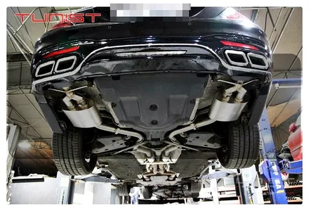 벤츠 W222 S500 amg 스타일 가변배기 배기튜닝 완벽한 amg 배기음 튜닝 / 안산 상록