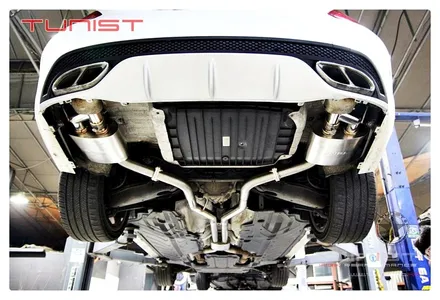 벤츠 W205 C43 AMG 고성능 가변배기 배기튜닝으로 amg 배기음 봉인 풀기 / 안산 상록