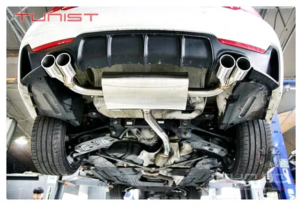 BMW F32 428I 커스텀 듀얼배기 배기튜닝 중저음 배기음 / 안산 상록