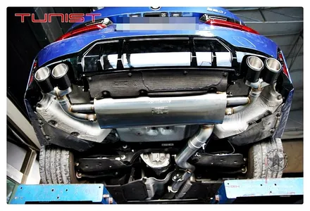 BMW G20 320I 브릴란테 튜닝 인증 가변배기 배기튜닝 카본 듀얼팁 그리고 포먼스 디퓨져 장착 / 안산 상록