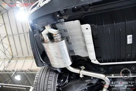 벤츠 c200쿱 amg 스타일 듀얼 가변배기와 63amg 디퓨져 장착 / 안산 상록