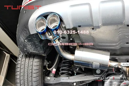 스포티지ql 준비엘 튜닝인증 듀얼배기 그리고 튜닝인증 펠라4p 브레이크 장착 / 안산 상록