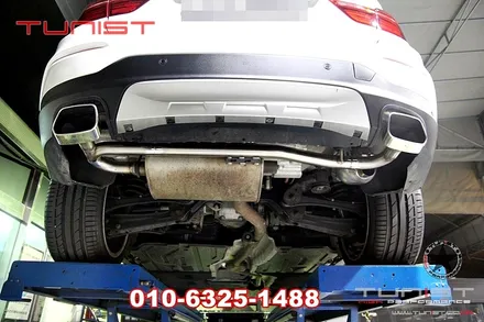 BMW X4 순정형 듀얼배기 그리고 가상배기음 소리박 장착 (안산 배기튜닝) / 안산 상록