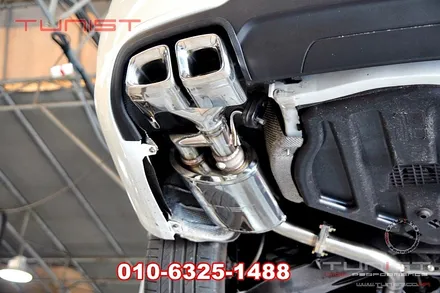 벤츠 w204 c200 배기튜닝은 역시 듀얼 가변배기 amg 배기음 / 안산 상록