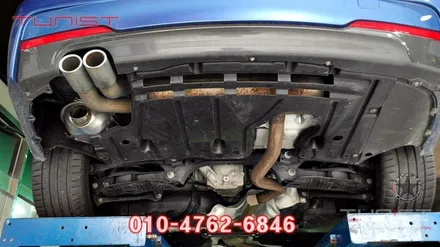bmw f30 320d 가상배기음 소리박 새로나온 배기음 m4 배기음 배기튜닝 / 안산 상록