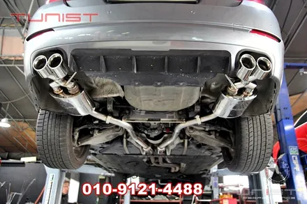 bmw f10 535i 수입차 배기튜닝 듀얼 가변배기과 구조변경 / 안산 상록