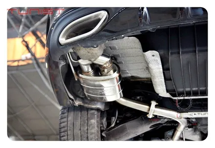 가변배기 배기튜닝 벤츠 w205 c200 쿠페 amg 배기음 튜닝 / 안산 상록