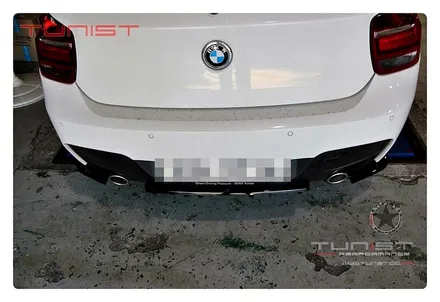 BMW 118D 맥스톤 디자인 프로트 사이드 리어 에어댐 장착 / 안산 상록