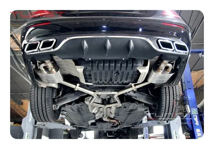 벤츠 W213 E300 가변배기 AMG 배기튜닝 / 안산 상록