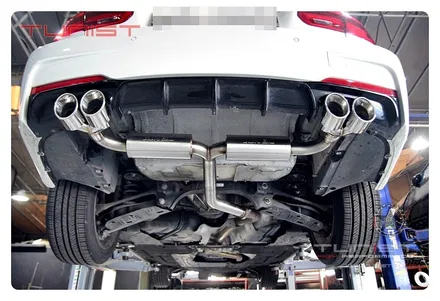 BMW 3시리즈 F30 320D 커스텀 듀얼배기 직관 디젤 배기튜닝 / 안산 상록