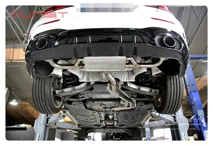 벤츠 A-클래스 W177 A250 4MATIC 45amg 스타일 듀얼 가변배기 배기튜닝 / 안산 상록