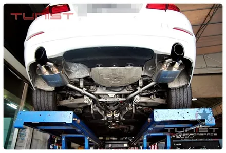 BMW F10 535I m5 스타일 배기튜닝 가변배기 배기튜닝 / 안산 상록