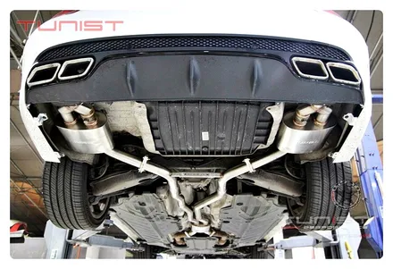 벤츠 W205 C43AMG 배기튜닝 가변배기 2가지 배기음 사운드 / 안산 상록