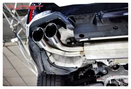 BMW G60 530I tunist 커스텀 듀얼 가변배기 배기튜닝 100파이 블랙 듀얼팁 / 안산 상록