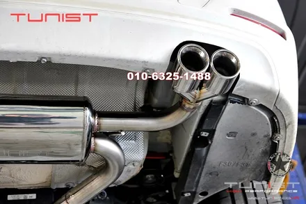 BMW F30 320D 저소음 타입 커스텀 듀얼배기 작업 / 안산 상록