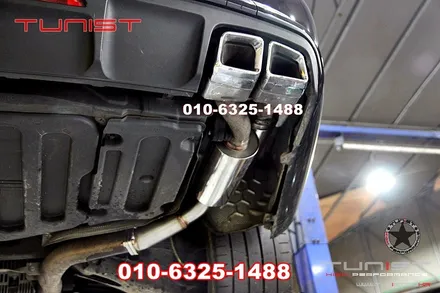 벤츠 cls63amg 커스텀 듀얼배기로 진정한 amg 배기음 세팅 / 안산 상록
