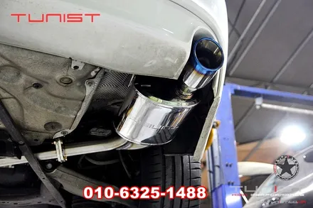아우디 a7 3.0 tfsi 배기튜닝은 듀얼 가변배기 그리고 보급형 가변배기로~ ecu맵핑 / 안산 상록