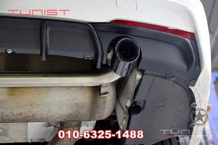 bmw 320i 구조변경 안해도 되는 순정형 듀얼 가변배기 카본 싱글팁 m3디퓨져 / 안산 상록