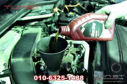bmw x6 50d 지크레이싱 합성엔진 오일 0w30 교환 / 안산 상록