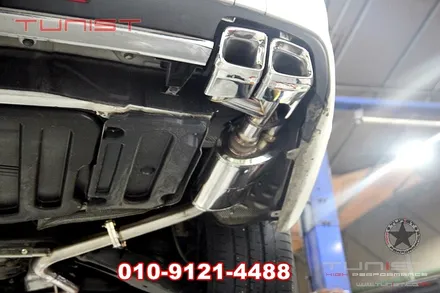 벤츠 W218 CLS400 AMG 배기음  배기튜닝 듀얼 가변배기 작업 하면 쌉가능 / 안산 상록
