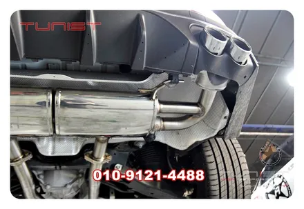 벤츠 GLC43AMG 듀얼 가변배기 작업하고 완전한 amg 배기음 만들기 배기튜닝 / 안산 상록