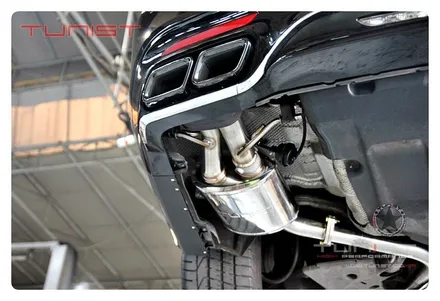 벤츠 S클래스 W222 S500 AMG 배기튜닝 가변배기 장착[안산 벤츠 배기튜닝] / 안산 상록