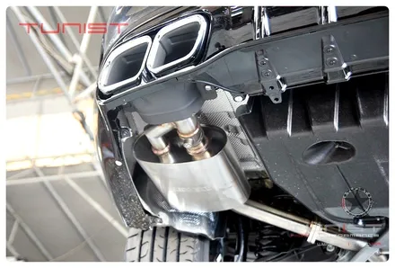 벤츠 c클래스 w205 c200 카브리올레 가변배기 amg 디퓨져 배기튜닝 / 안산 상록