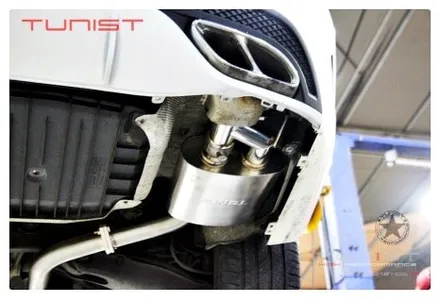 벤츠 W205 C43 AMG 고성능 가변배기 배기튜닝으로 amg 배기음 봉인 풀기 / 안산 상록