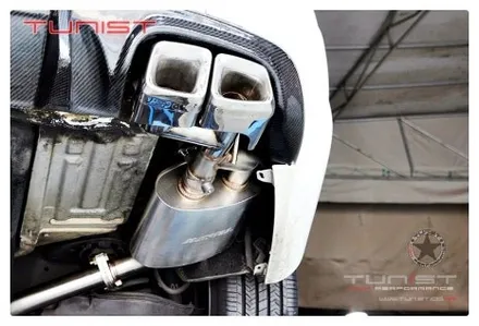 배기튜닝 전문 장인이 제작한 벤츠 W204 C200 듀얼 가변배기 / 안산 상록