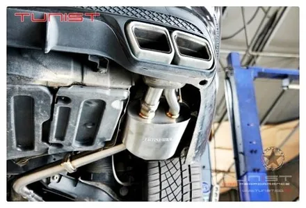 벤츠 W212 E400 amg 스타일 배기음 가변배기 배기튜닝 / 안산 상록
